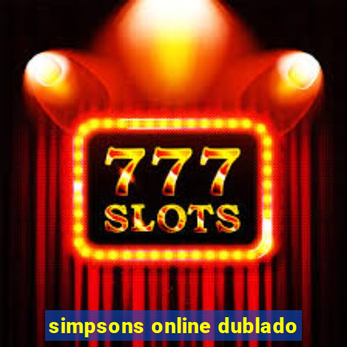 simpsons online dublado